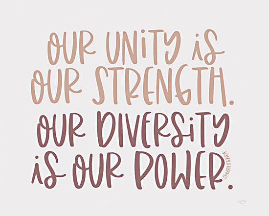 Lux + Me Designs LUX677 - LUX677 - Our Unity - 16x12 Our Unity is Our Strength, Quotes, Kamala Harris, Motivational, Typography, Signs from Penny Lane