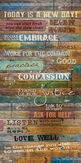 Marla Rae MA234 - Today Is  - Today, Typography, Signs, Inspirational from Penny Lane Publishing