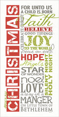 MA2613 - Merry Christmas   - 9x18