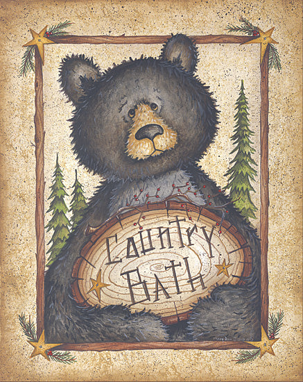 Mary Ann June MARY236 - Country Bath - Bear, Bath from Penny Lane Publishing