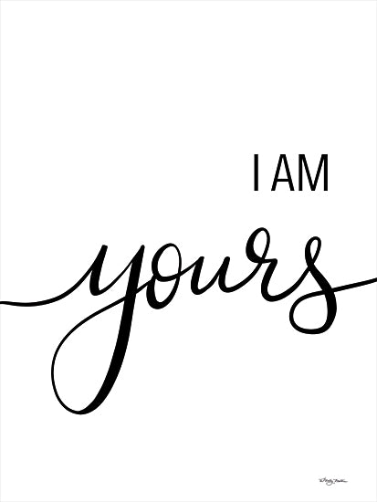          Molly Mattin MAT142 - MAT142 - Yours and Mine Set 1 - 12x16 Wedding, Inspirational, I am Yours, Typography, Signs, Textual Art, Diptych, Black & White from Penny Lane
