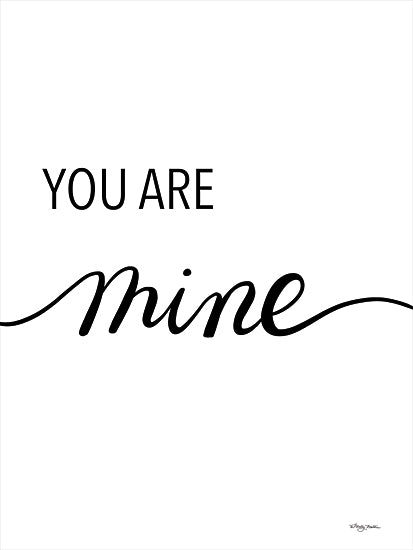          Molly Mattin MAT143 - MAT143 - Yours and Mine Set 2 - 12x16 Wedding, Inspirational, You are Mine, Typography, Signs, Textual Art, Diptych, Black & White from Penny Lane