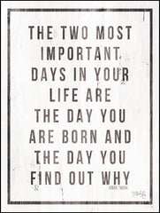 MAZ5382 - Two Most Important Days - 12x16