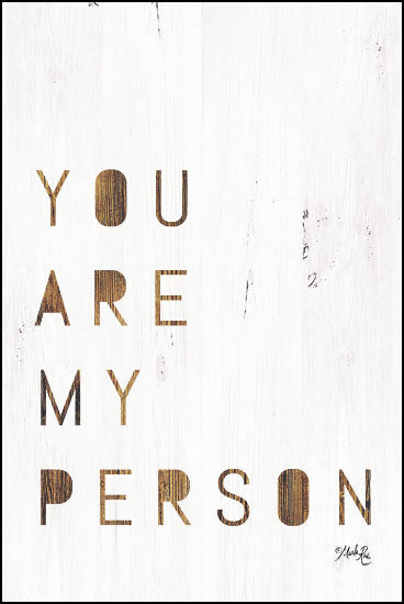 MAZ5384 - You Are My Person - 12x18