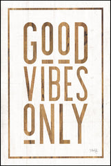 MAZ5390 - Good Vibes Only - 12x18
