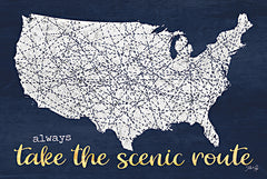MAZ5626 - Scenic Route USA Map - 18x12