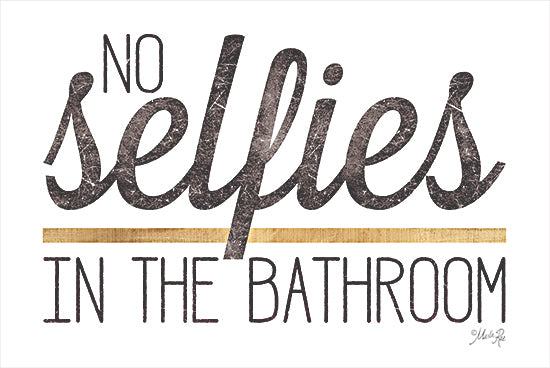 Marla Rae MAZ5654 - MAZ5654 - No Selfies in the Bathroom - 18x12 Selfies, Bathroom, Humorous, Signs from Penny Lane