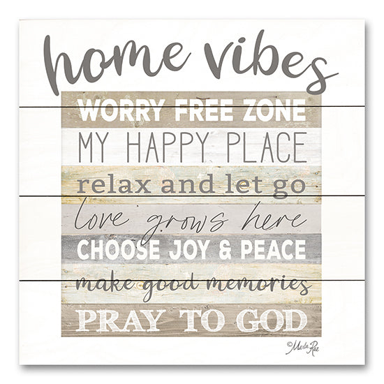 Marla Rae MAZ5853PAL - MAZ5853PAL - Home Vibes - 12x12 Home, Family, My Happy Place, Home Icons, Typography, Signs from Penny Lane