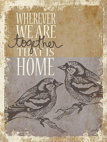 Misty Michelle MMD184 - Together is Home - Birds, Home, Inspirational, Signs from Penny Lane Publishing