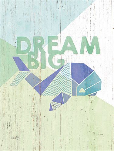 Misty Michelle MMD212 - Dream Big Whale - Whale, Origami, Signs from Penny Lane Publishing