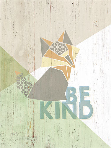 Misty Michelle MMD214 - Be Kind Fox - Fox, Origami, Signs from Penny Lane Publishing