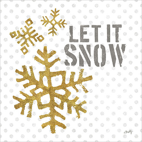 Misty Michelle MMD241 - Let It Snow - Snow, Gold, Signs from Penny Lane Publishing