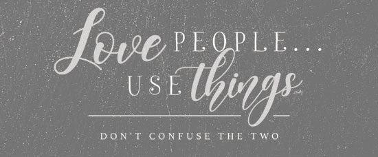 Misty Michelle MMD381 - MMD381 - Love People  - 20x8 Inspirational, Love People, Motivational, Typography, Signs from Penny Lane