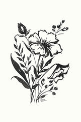 MN330 - Annabelle Floral - 12x16