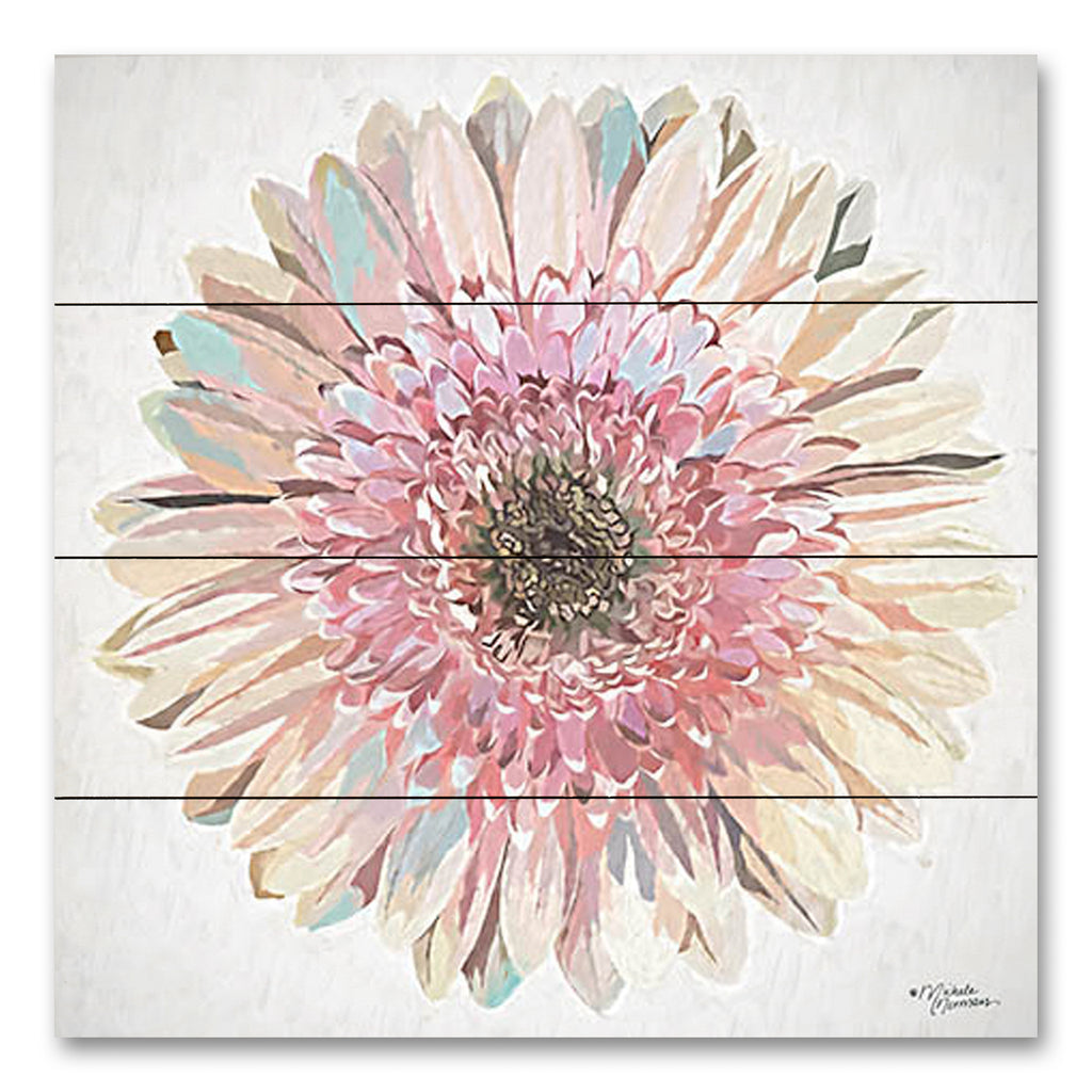 Michele Norman MN342PAL - MN342PAL - Gorgeous Gerber - 12x12 Flowers, Gerber Daisy, Blooms, Petals, Pink Flowers, Spring from Penny Lane