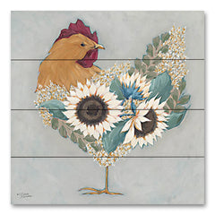 MN362PAL - Farmhouse Floral Hen - 12x12