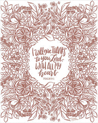 MN388 - I Will Give Thanks - 12x16