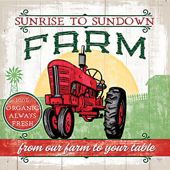 Mollie B. MOL2083 - MOL2083 - Tractor - 12x12 Farm, Tractor, Farm to Table, Kitchen, Signs from Penny Lane