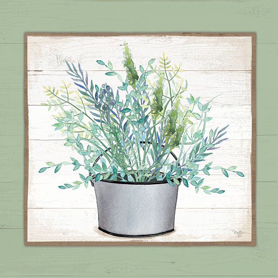 Mollie B. MOL2143 - MOL2143 - Pot of Herbs II - 12x12 Herbs, Pot, Garden from Penny Lane