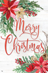 MOL2176 - Merry Christmas Poinsettias - 12x12