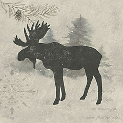 MOL2228 - Wildlife Series Moose - 12x12