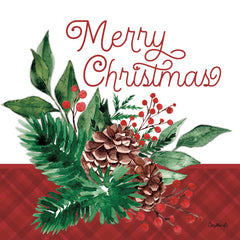 MOL2719 - Pinecone Merry Christmas - 12x12