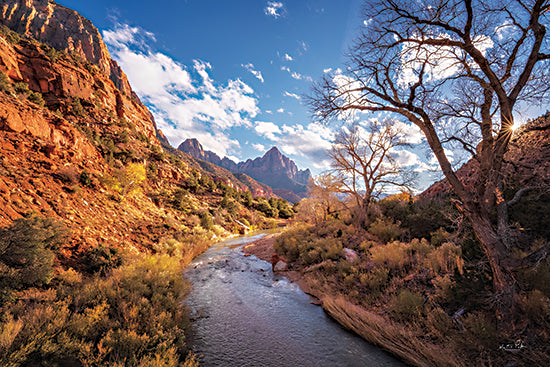 Martin Podt MPP1004 - MPP1004 - Zion Virgin River - 18x12 Photography, River, Zion Virgin River, Utah, National Park, Landscape from Penny Lane