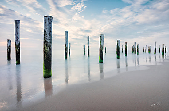 Martin Podt MPP833 - MPP833 - Standing Still - 18x12 Photography, Coastal, Piers, Ocean, Beach, Landscape from Penny Lane