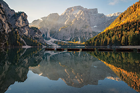 Martin Podt MPP870 - MPP870 - Mountain Reflections - 18x12 Coastal, Lake, Mountains, Landscape, Nature, Trees, Reflections from Penny Lane