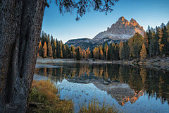 MPP879 - Dolomites Reflection at Sunrise - 18x12