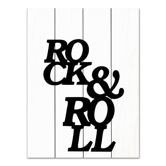 Masey St. Studios MS173PAL - MS173PAL - Rock & Roll - 12x16 Rock & Roll, Music, Retro, Black & White, Typography, Signs from Penny Lane