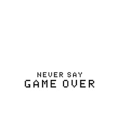 MS183 - Never Say Game Over - 12x12