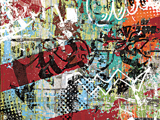Masey St. Studios MS230 - MS230 - Graffiti Art I - 16x12 Abstract, Graffiti, Urban from Penny Lane