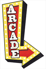 MS256 - Arcade Marquee - 12x18