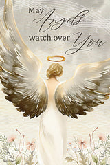 ND102 - May Angels Watch Over You - 12x18