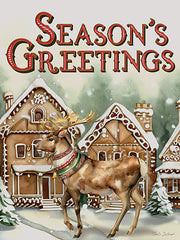 ND120 - Season's Greetings Reindeer - 12x16