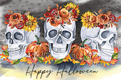 ND142LIC - Happy Halloween Skulls - 0