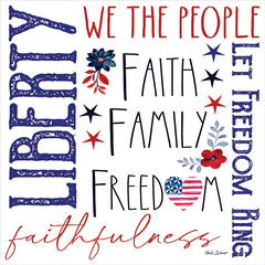 ND185LIC - Faith, Family, Freedom - 0
