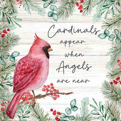ND324 - Cardinals Appear When Angels Are Near - 12x12