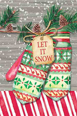 ND383 - Let It Snow Mittens - 12x18