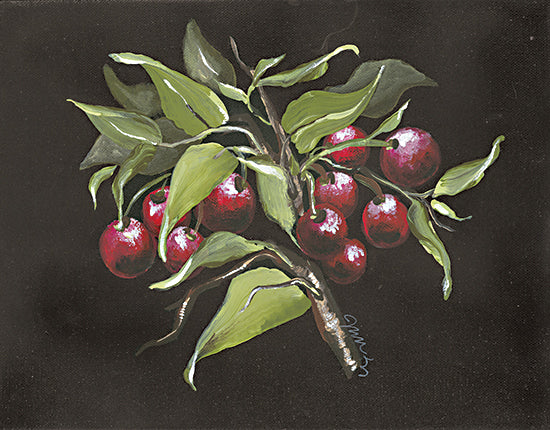 Julie Norkus NOR128 - NOR128 - Cherry Branch - 16x12 Cherries, Tree Branch, Cherry Tree from Penny Lane