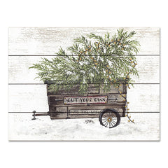NOR226PAL - Cut Your Own Trees Wagon - 16x12