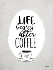 PAV343 - Life Begins After Coffee   - 12x16