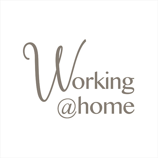 Lauren Rader RAD1364 - RAD1364 - Working @ Home - 16x12 Working At Home, Quarantine Art, Signs from Penny Lane