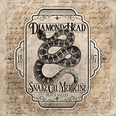RAD1441 - Diamond Head Snake Oil Medicine - 12x12