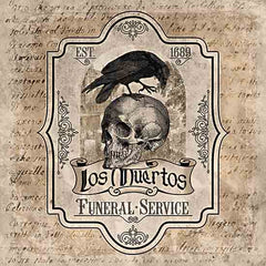 RAD1443 - Los Muertos Funeral Service - 12x12