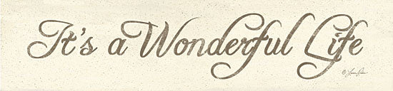 Lauren Rader RAD235 - It's a Wonderful Life - Wonderful, Life, Signs, Holiday from Penny Lane Publishing