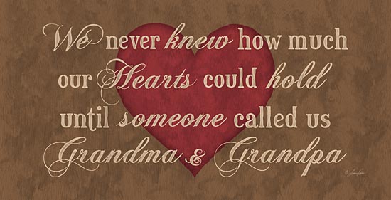 Lauren Rader RAD435 - Grandma & Grandpa - Family, Grandpa, Grandma, Love, Heart from Penny Lane Publishing