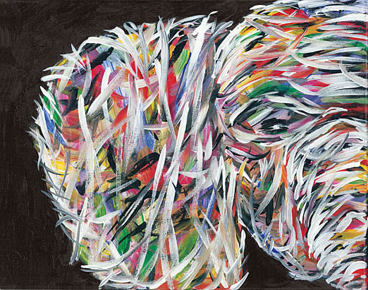 Roey Ebert REAR211 - Elephant Full of Color - Elephant, Abstract from Penny Lane Publishing