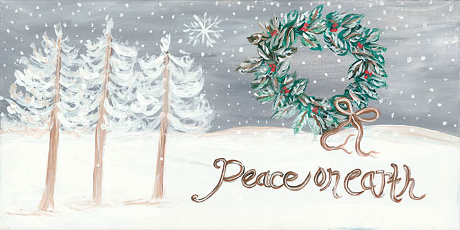 Roey Ebert REAR217 - Peace on Earth - Peace on Earth, Wreath, Trees, Snow, Winter from Penny Lane Publishing
